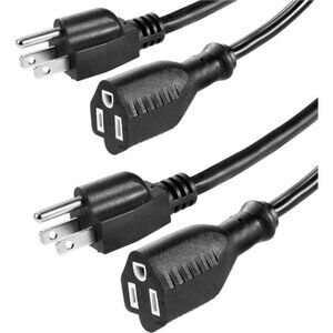 Waterproof Power Extension Cord,Indoor/Outdoor(Marked General Use on The Tag)